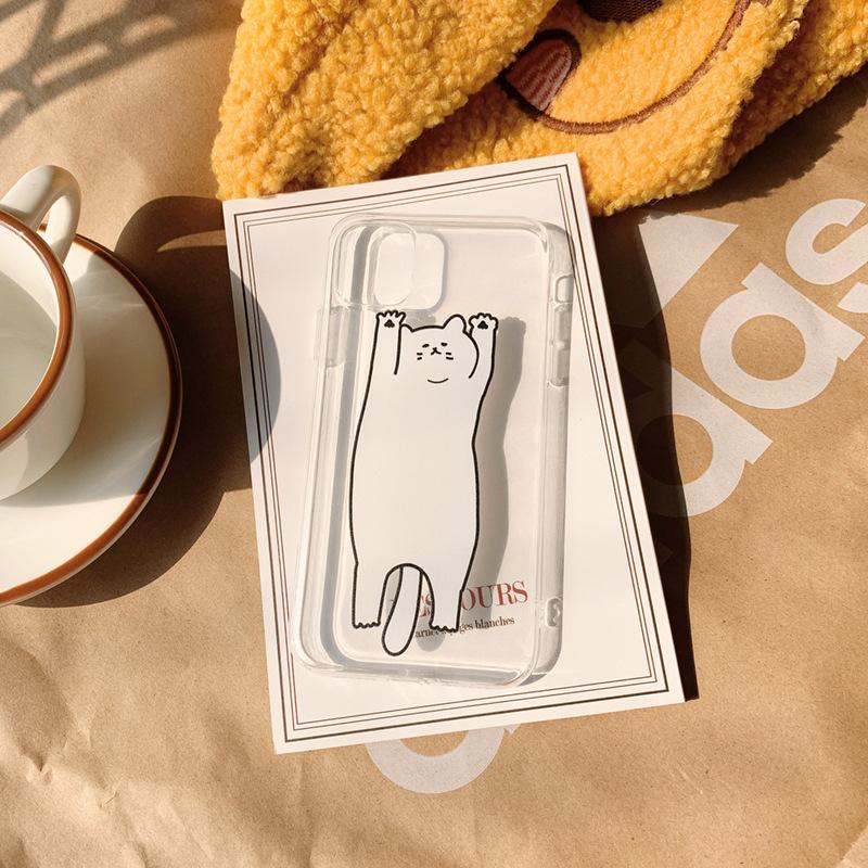 Funny Kitten Case for iPhone 14 iPhone 15 iPhone 16 Pro Max