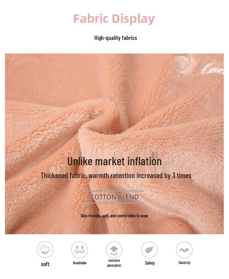 Parent-Child Flannel Pajama Set: Coral Fleece for Baby, Kid, Adult - Autumn/Winter Homewear