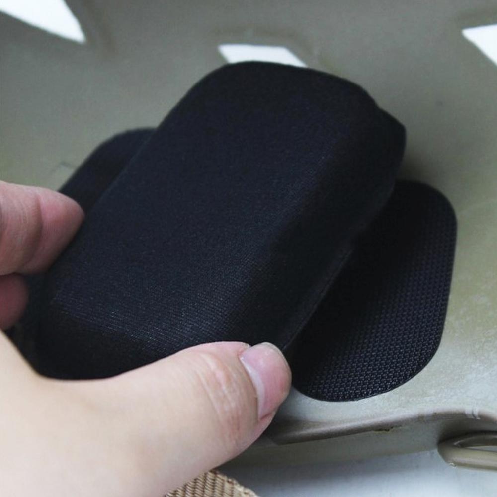 1 Sada EVA polštářků Nálepka na helmu Sportovní ochranné pěnové vložky Podložky Černá podložka na čepici Příslušenství pro ochranu bezpečnosti jízdního kola