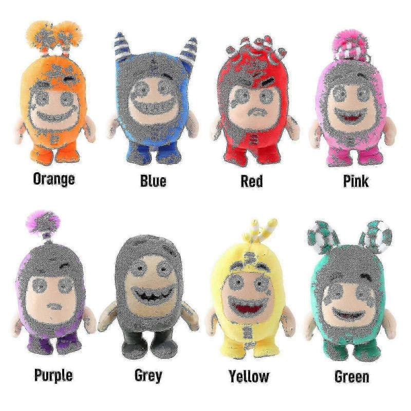 Plush Oddbods Cartoon Toys Dolls Soft Cute Bubbles Oddbods Plush Toy.c