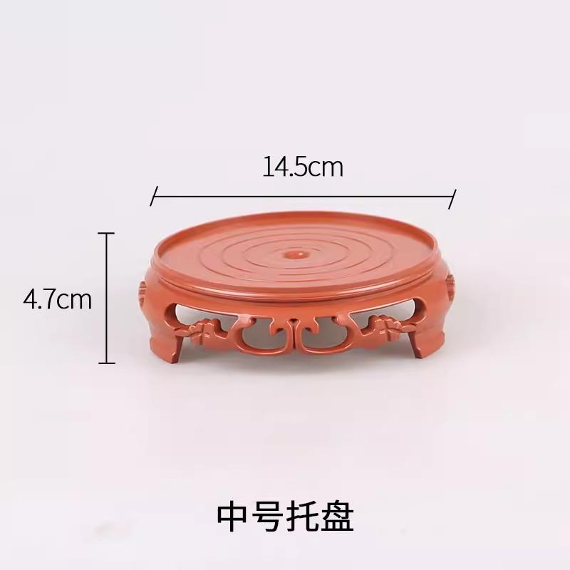 Plastic Imitation Tray for Flower Pots, Round and Square Flower Pots, Flower Holder Base, Water Tray, Multiple Colors