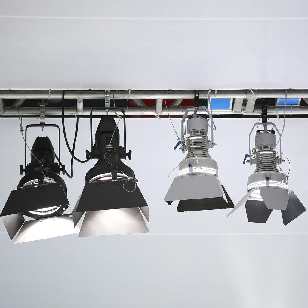 PATIKIL Linka Zabezpieczająca z Drutu Stalowego z Oczkami Śrubowymi, Stal Nierdzewna, Zabezpieczenie przed Upadkiem, Zawieszenie, Scena