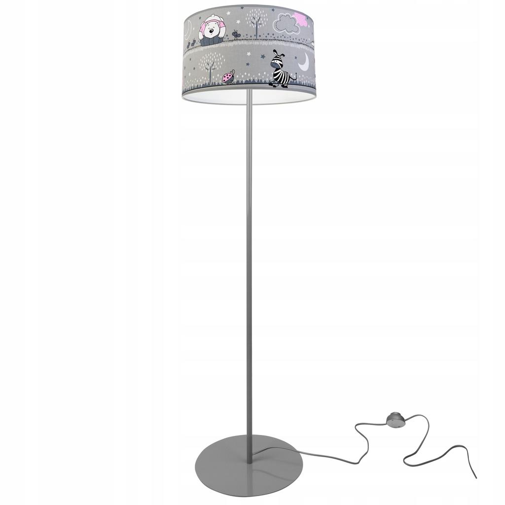 Children'S Loft Floor Lamp, Lampshade, Pattern, Led
