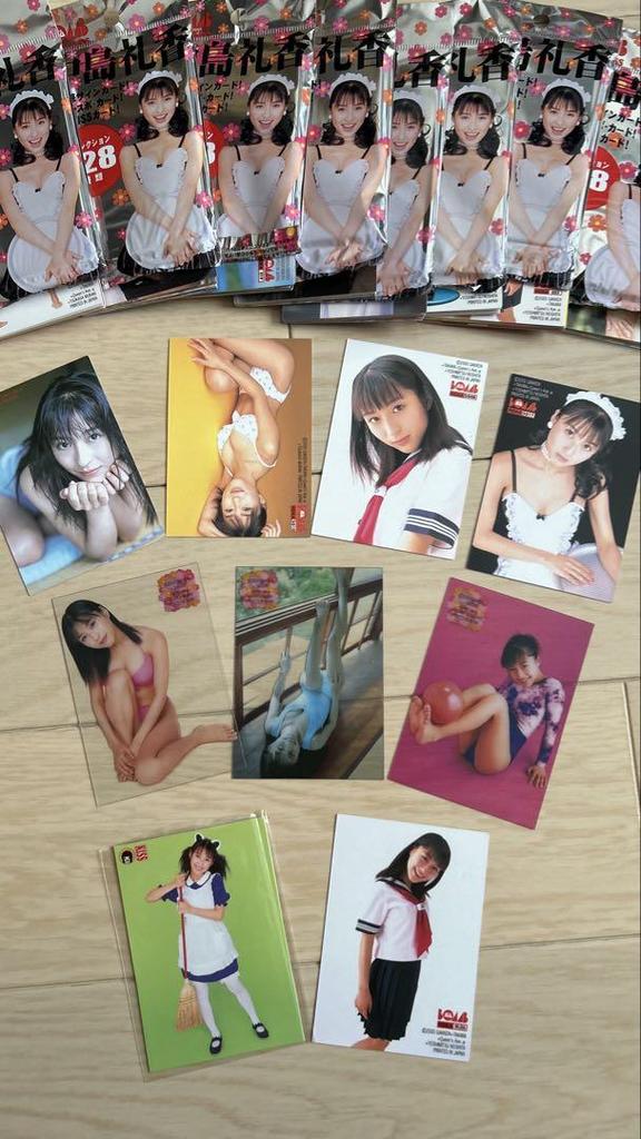 [USED] Nakajima Reika Bomb Trading Cards Regular 72 Types Full Set + Bonus