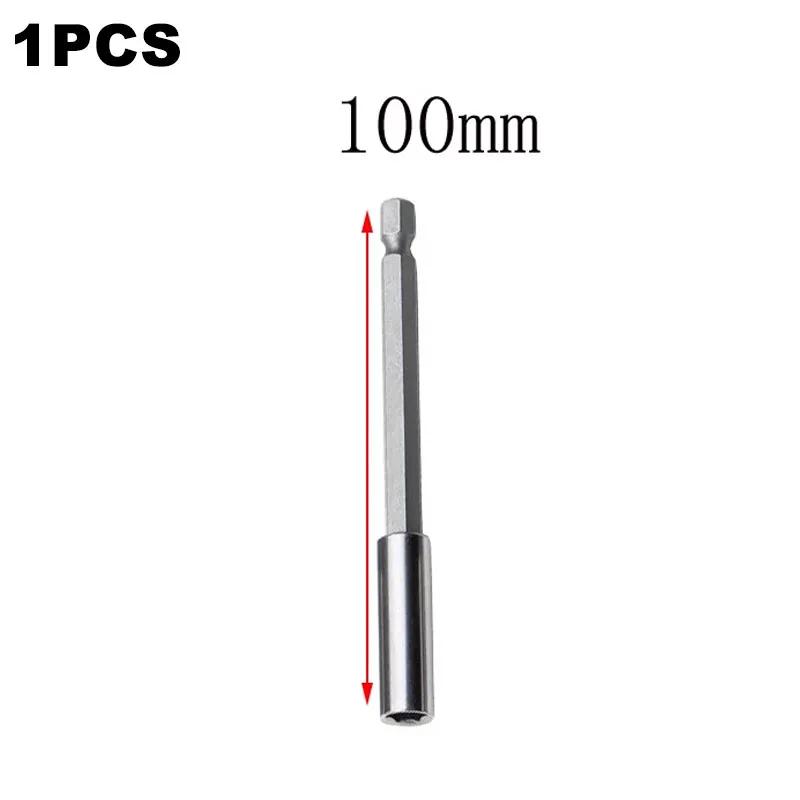 1/5pcs Magnetic Screwdriver Extension Hexagonal Handle Extended Connecting Rod Carbon Steel Screwdrivers Bit Holder Power Tools