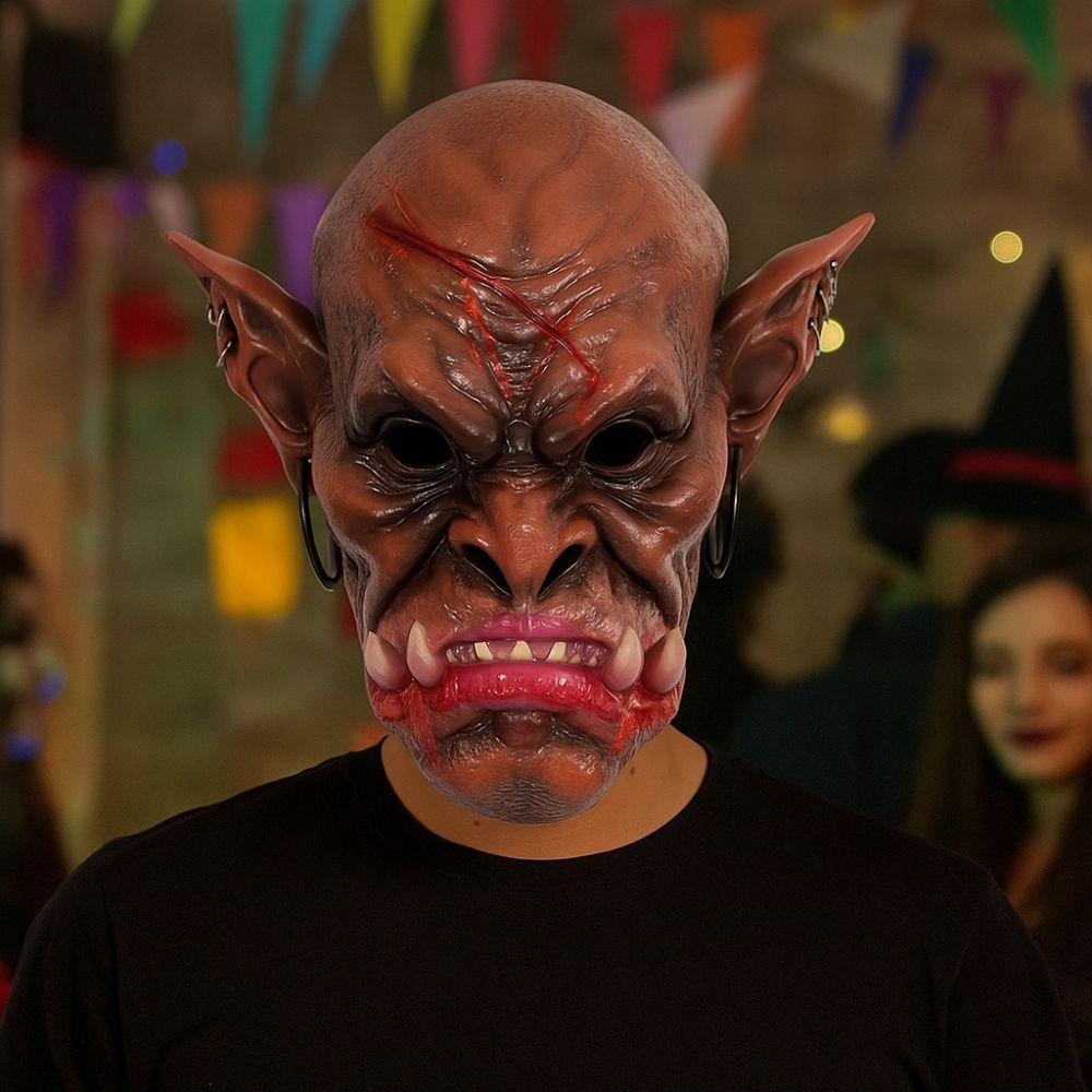 Scary Halloween Zombie Mask Realistic Ghost Mask Headgear Costume Mask  Halloween Party