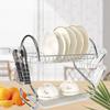 Stable Dish Drying Rack Space-saving Tableware Holder Shelf S-Shaped Dish Drainer  Chopsticks