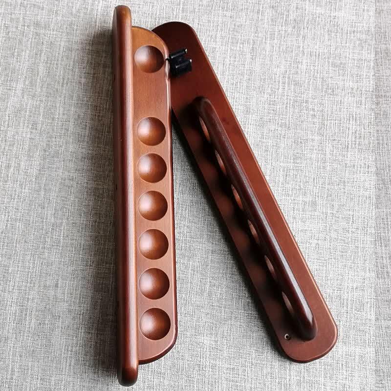 LISM Wooden Billiard Cue Rack