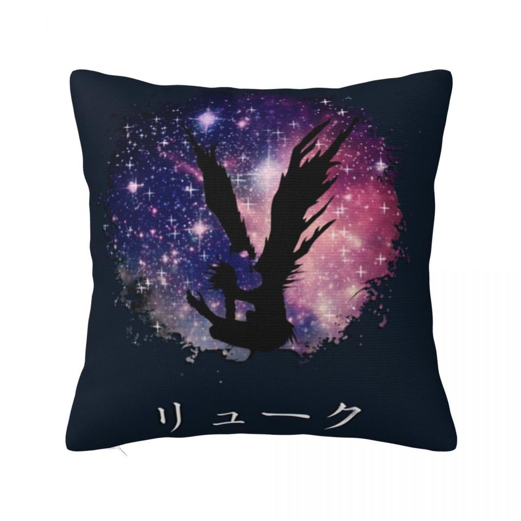 L Lawliet Death Note Kuddfodral Anime Japan Manga Kuddfodral Anpassningsbar Dragkedja Dekor Kuddfodral för Hemmet 45x45cm