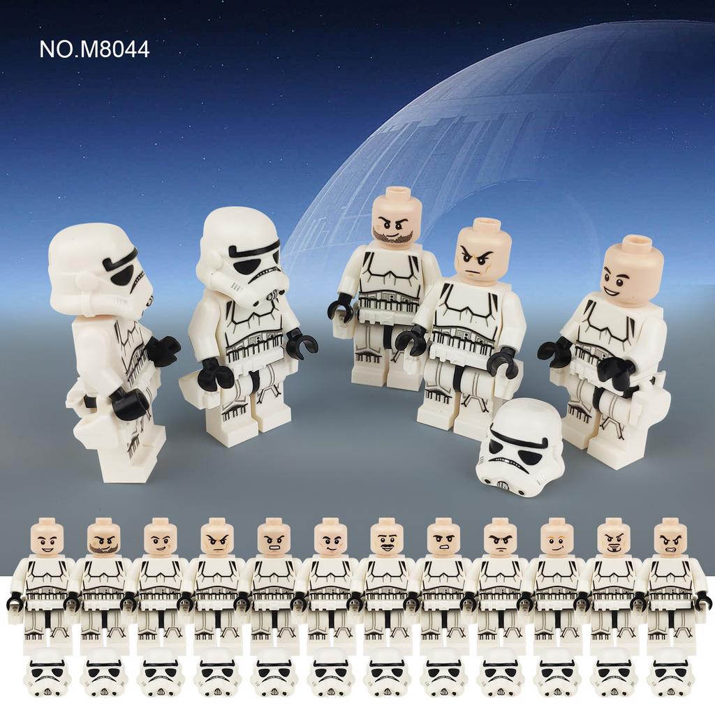 War Skull Storm Soldier M8044 Star Character Children'S Assembled Building Block Toy Doll