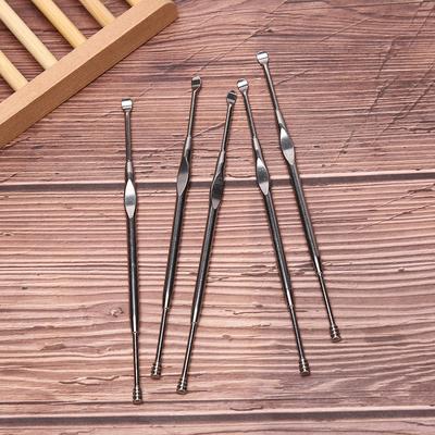 Portable Ear Cleaning Tool – Double-Head Spiral Ear Spoon and Earpick for Effective Earwax Removal