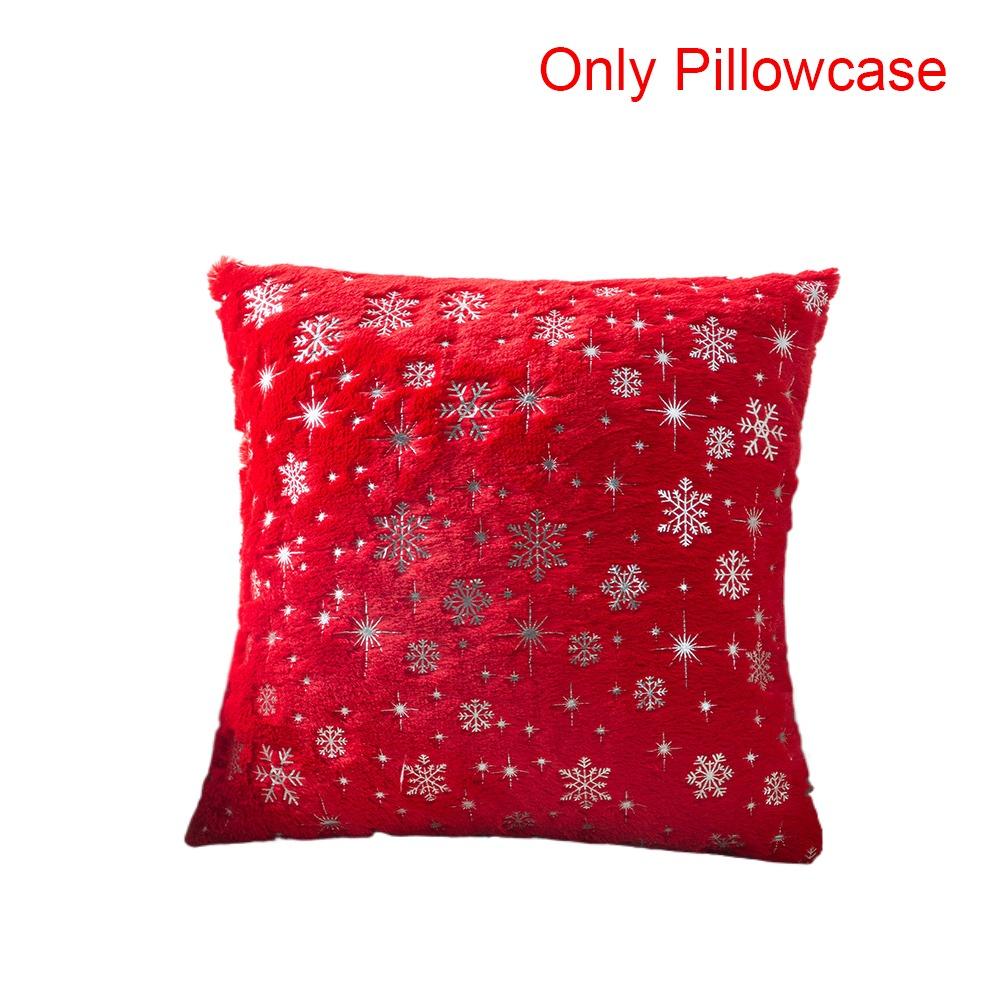 

Durable Christmas Day Pillowcase Short Pillow core protection Throw Pillow Cover Removable Cushion Slipcover Holiday Supplies