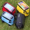 Waterproof Cycling Bike Bicycle Front Frame Tube Shock Absorption Padded Bag Case for Cell Phone