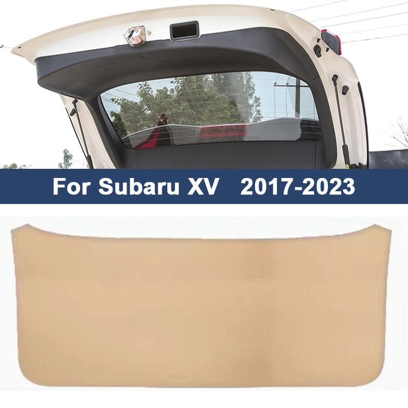 Car Trunk Mat For Subaru Forester XV Outback Crosstrek 2025 Leather Boot Liner Full Coverage Anti-Scratch Interior Accessories