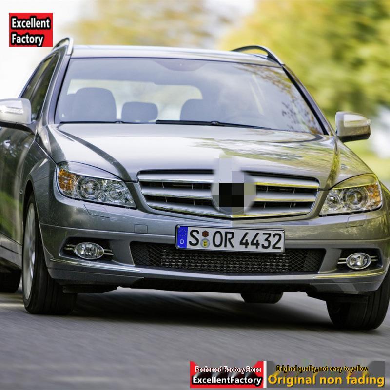 Compatible Headlight Cover for 07-10 Mercedes-Benz W204 C-Class (Old Model)