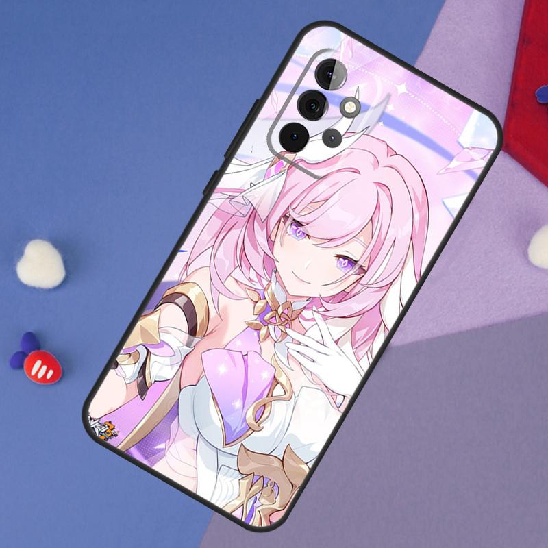 Elysia Honkai impact Case For Samsung Galaxy A14 A24 A34 A54 A12 A22 A32 A52 A13 A33 A53 A73 A51 A71 Back Cover
