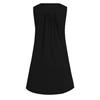 2026 Spring/Summer Women's Sleeveless Pleated Button-Up Vest Dress Pajamas