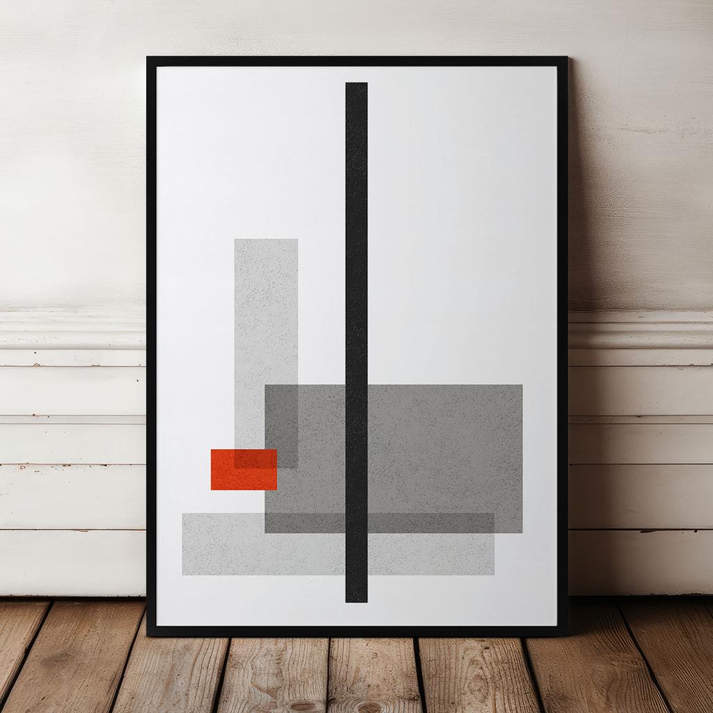 Poster Bauhaus Geometry
