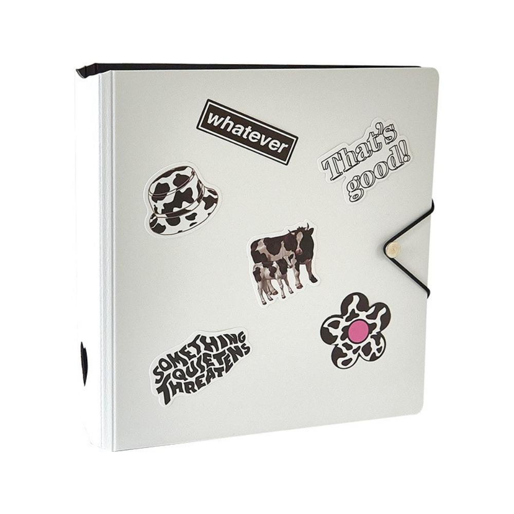 

50 страниц Альбом для фотокарточек 4/9 ячеек Альбом для карточек Альбом для фотокарточек айдолов Карточки айдолов A4 белый