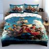 Crew on pirate ship. Bedding sets Duvet cover sets Duvet covers Pillowcases(1 * Duvet Cover 2 * Pillowcases without duvet insert)