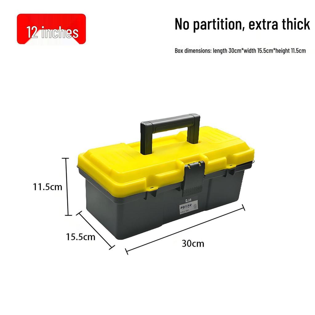 Multifunctional Toolbox: Portable, Large-Capacity Storage for Household and Industrial Hardware Tools