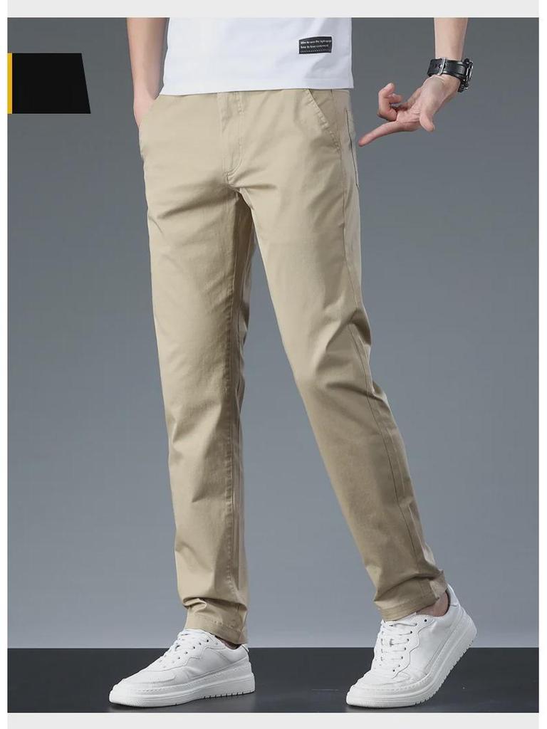 Men's High-End Slim Stretch Casual Pants - Stylish & Trendy All-Match 2023 Design