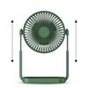 Small Desk Fan 3 Blades Multifunctional Quiet Rechargeable   Fan for Home Camping