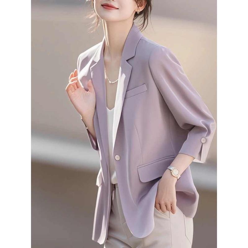 Blazer Damen Frühjahrsmode lässige Oberteile