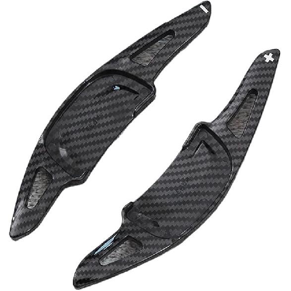 Kompatibel mit Mazda Mazda3 Axela CX30 CX-30 2020 2021 CX-50 CX-60 CX-90 2023 Auto Schaltwippen Lenkradwippen Verlängerung DSG Styling(Schwarz)