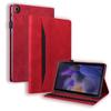 Samsung Tab A11 Plus 11-inch Leather Case with Card Slot and Stand, Frosted Patchwork Design