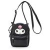 Sanrio Kuromi Face Shape Shoulder Bag 413551
