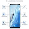 2 Tempered Glasses for OPPO Reno 8 Lite 5G Transparent Protection