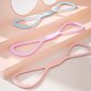 Figure 8 Fitness Resistance Band Anti-slip Silicone 35Lbs Men Women Chest Expander Elastic Strap Shoulder Stretch Yoga Tension Rope