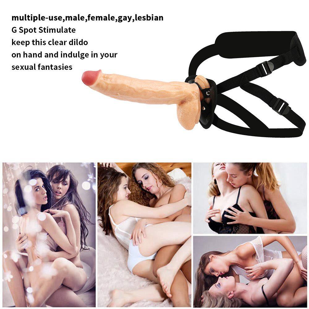 Buy Strap On Realistic Huge Dildo Pants For Woman Men Couples Strapon Dildo Panties Silicone Anal Plug Gay Adult Game Sex Toy Products at affordable prices — free shipping, real reviews with