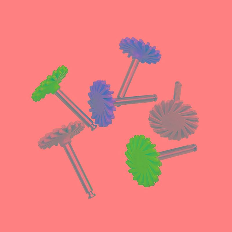 

6Pcs/Set Dental Rubber Polisher Composite Resin Polishing Discs Diamond System Burs Ra Dentistry Polish Wheel Spiral Flex Tools 6 pcs