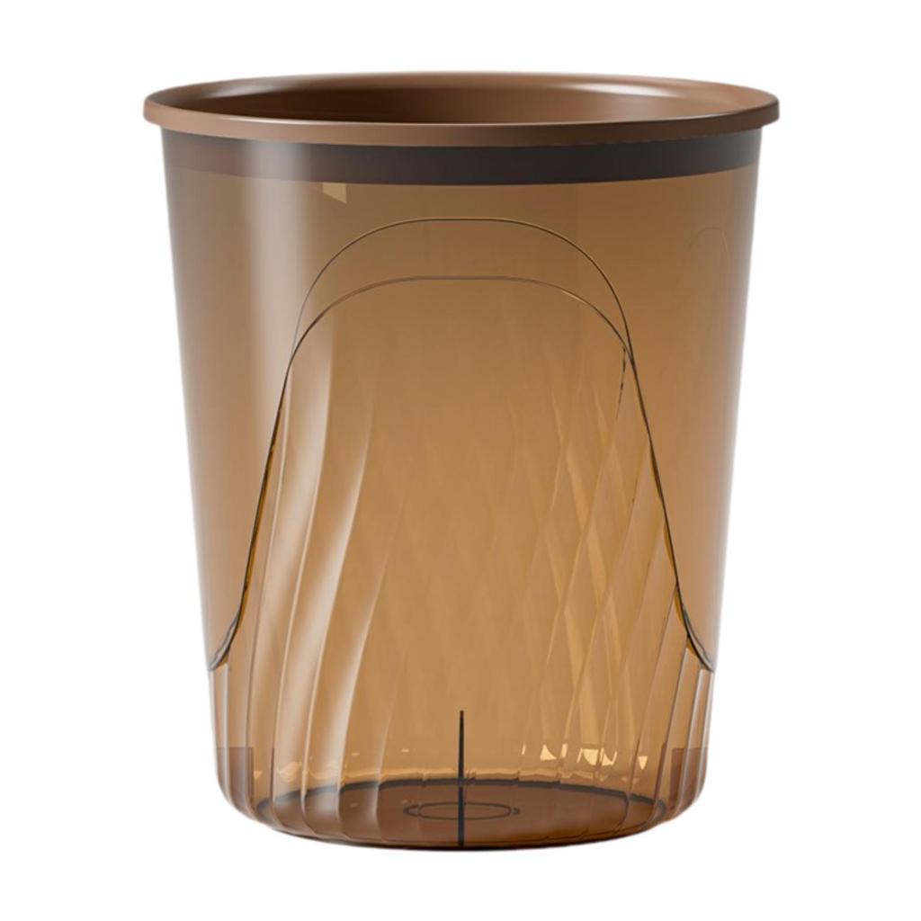 Trash Can Garbage Container Bin Stylish Minimalist Household Wastebasket for Bedroom Laundry Room Living Room Bathroom Kitchen