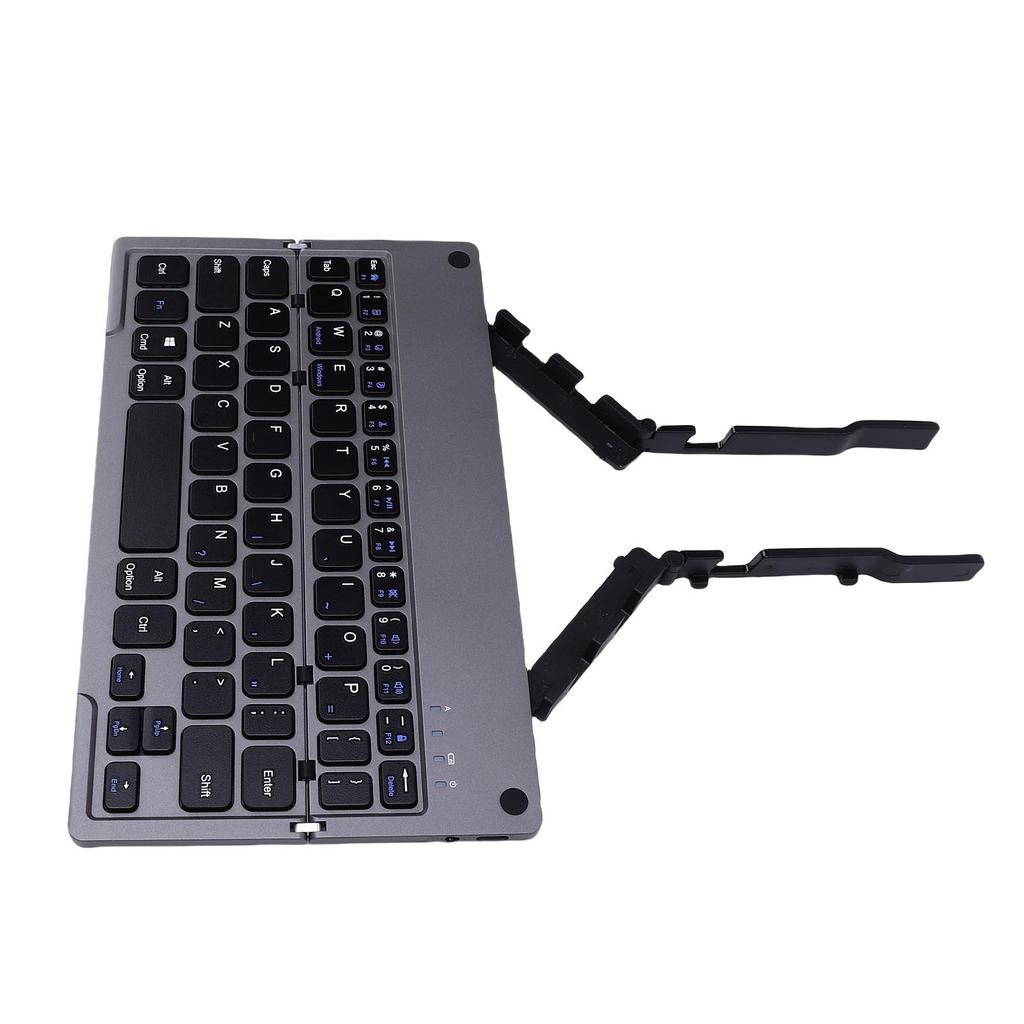 Foldable Keyboard with Phone Stand Small Quiet Folding Portable Lightweight Re Able for Travel Tablet