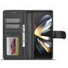 LC.IMEEKE For Samsung Galaxy Z Fold6 5G Case Calf Texture Magnetic Clasp Stand Phone Cover