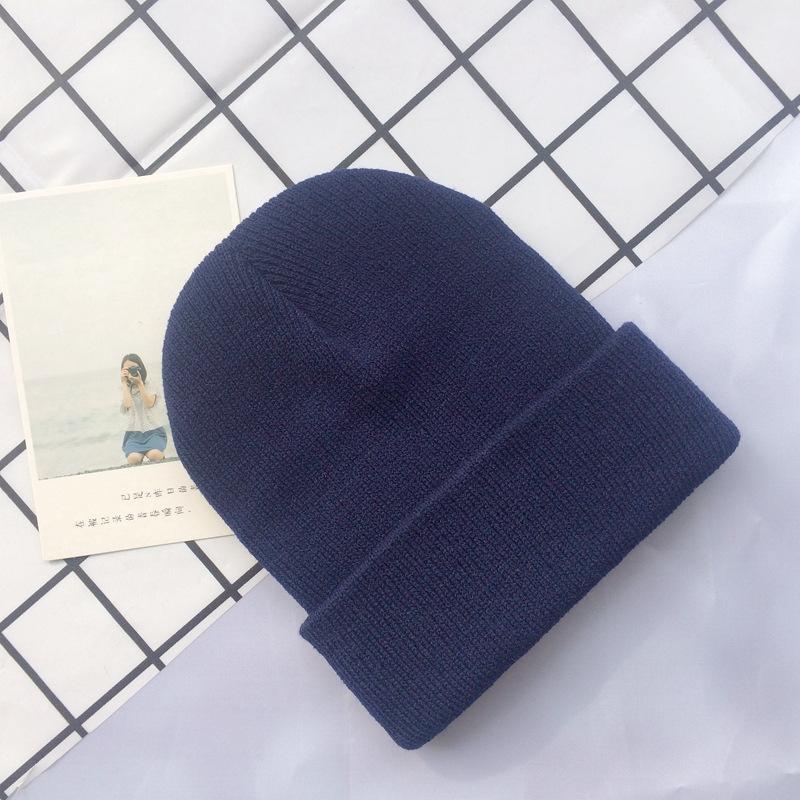 Custom Embroidery Logo Design Blank Plain Unisex Cheap Kids Children Baby Infant Beanies