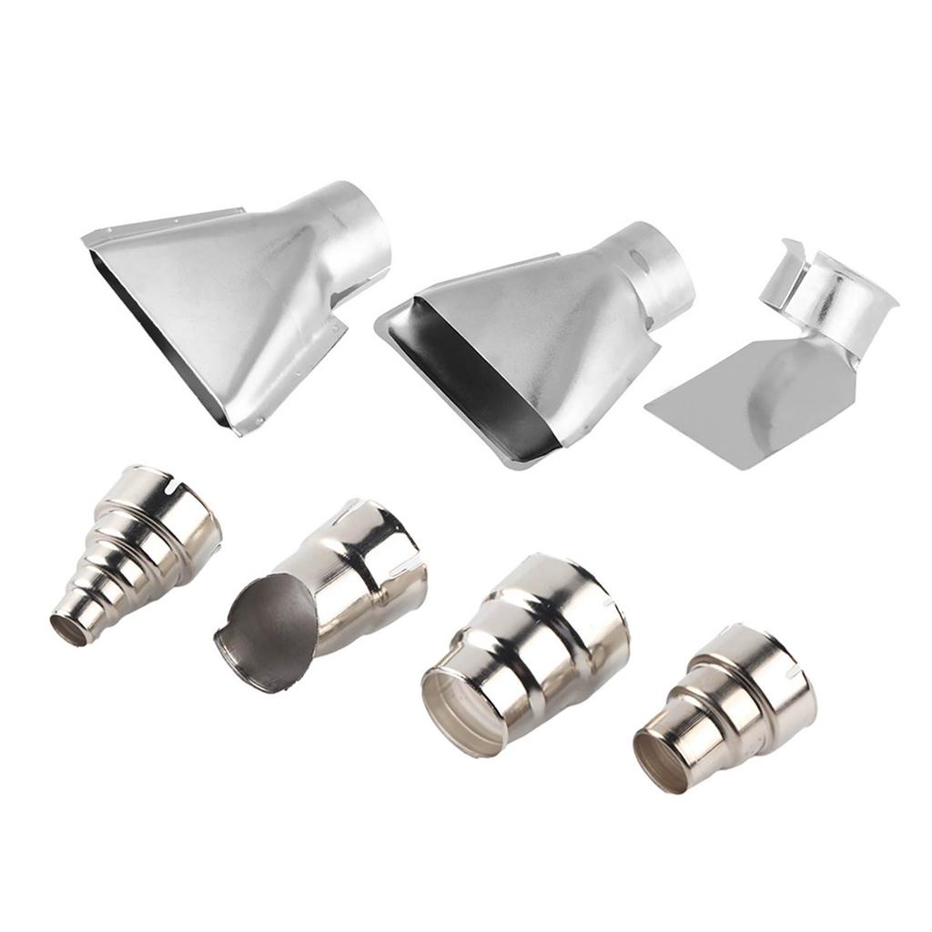 7pcs 35 40mm Heat Gun Nozzles Kit For Hot Air Soldering Station Repair Tool Accessory