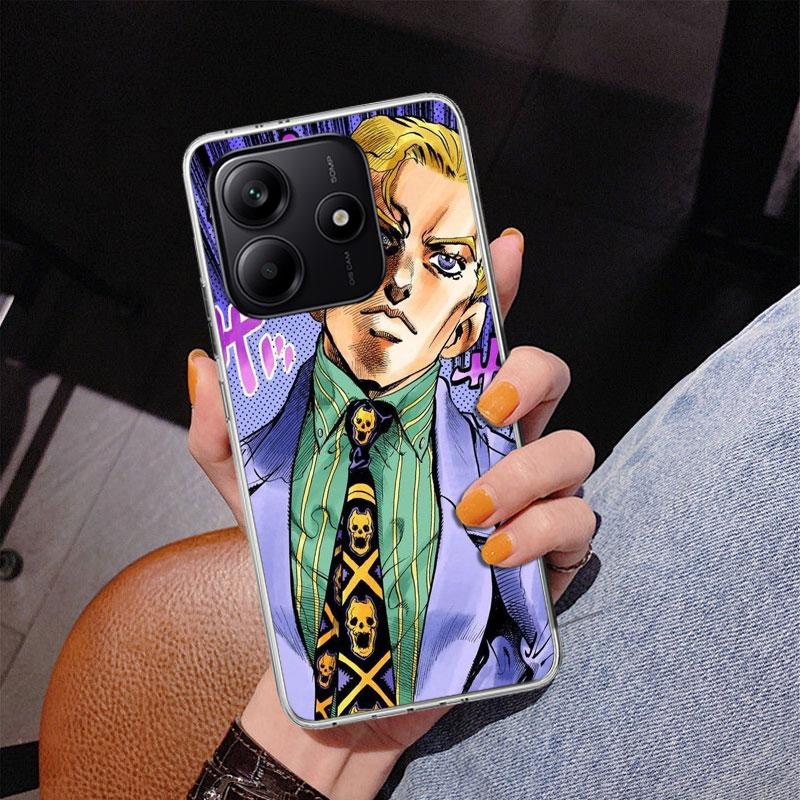 JoJo Kira Yoshikage Killer Queen Handyhülle Für Xiaomi Redmi Note 15 14 13 12S 12 11 Pro Plus 14S 11S 11E 10 10S 11T 5G Personal