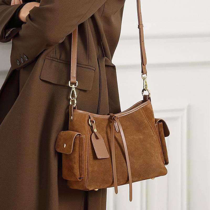 Tote Bag, Genuine Leather Single-shoulder Underarm Bag, High-end Crossbody Bag