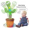 Dancing Talking Cactus Toy Kid Singing Mimicking Repeating Cactus Toy Baby Toddler Boy Girl Gift Recording Voice Interactive Fun