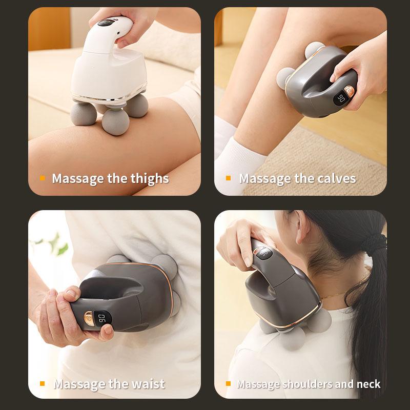 New Four-Head Multifunctional Muscle Massager Gun for Home Use