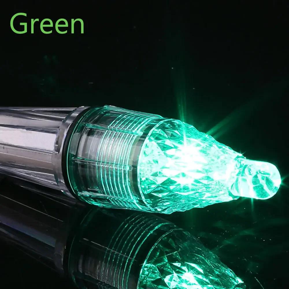 Underwater LED Lure Light 12/17cm Waterproof Fishing Light Colorful Flash LED Bait Lamp Fishing Tools , Without Battery
