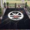 Soft Floor Carpet Swansea City Pattern Area Rug Decorative Mat For Home Room Decoration