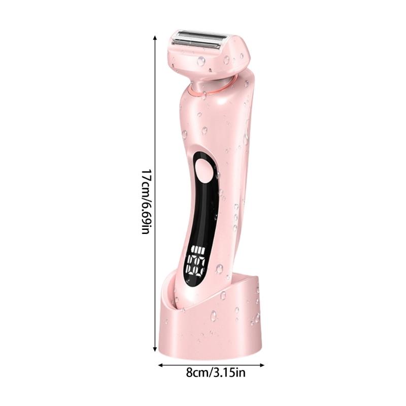 Bikini Trimmer for Women Pubic Hair Trimmer Body Groomer Electric Shavers for Pubic Arms Leg Underarm Hair Removal