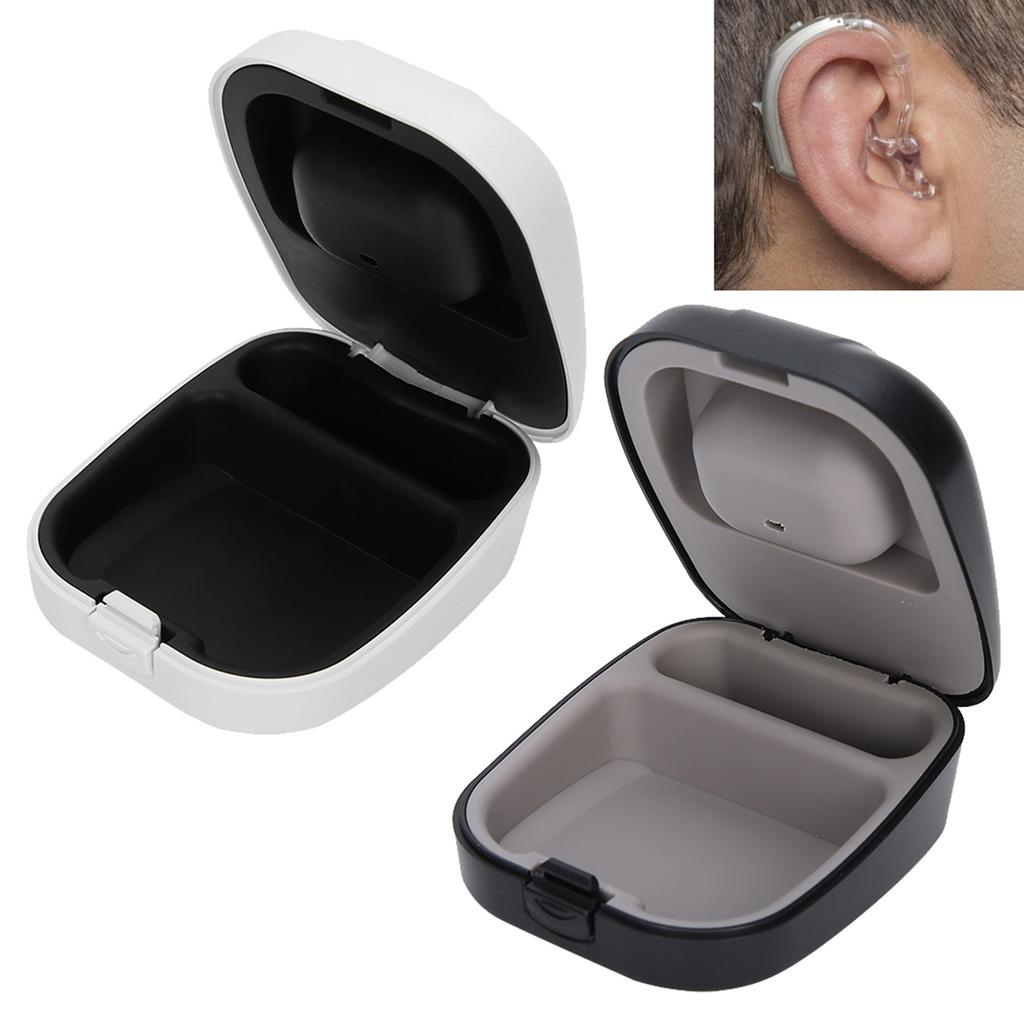 Hearing Aid Case Waterproof Portable Drop Resistance Hearing Aid Storage Box Portable