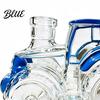 Bar Bottiglia Decorativa Forma di Trattore Bottiglia di Whiskey Forma di Veicolo Contenitore in Vetro Decanter Trasparente per Vino Fiaschetta per Liquori per Casa Cucina con