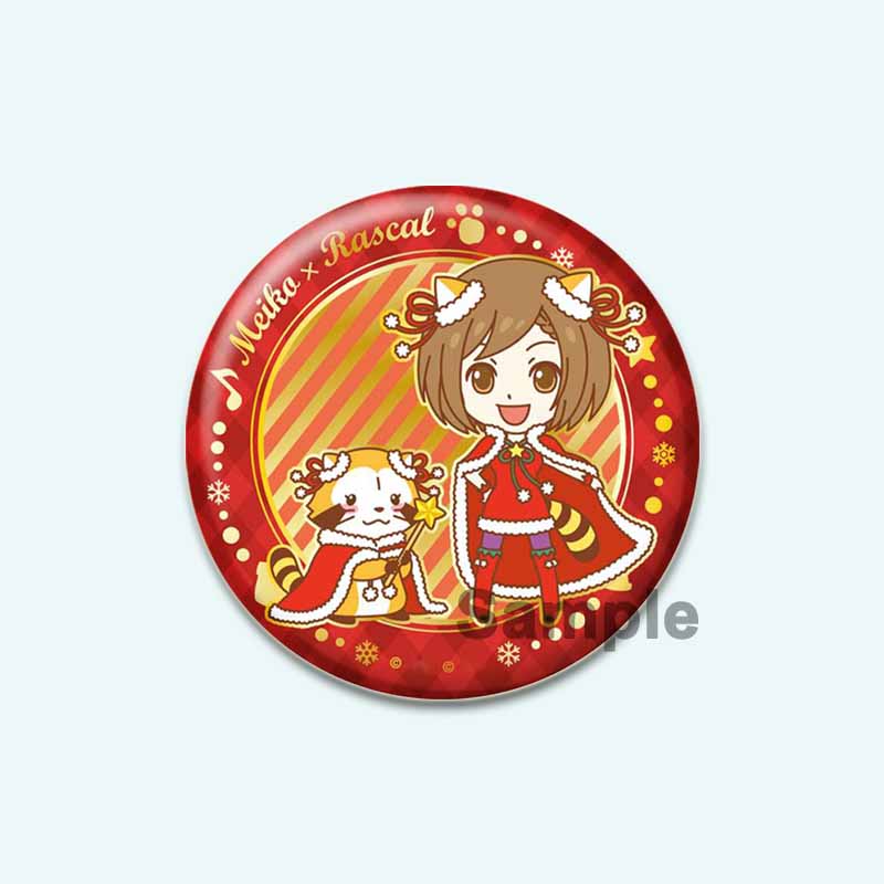 32/44/58mm Hatsune Miku Cartoon Figure Brooches Cosplay  Exquisit Badge for Collar Backpack Hat Accessory Handmade Enamel Pins Decoration